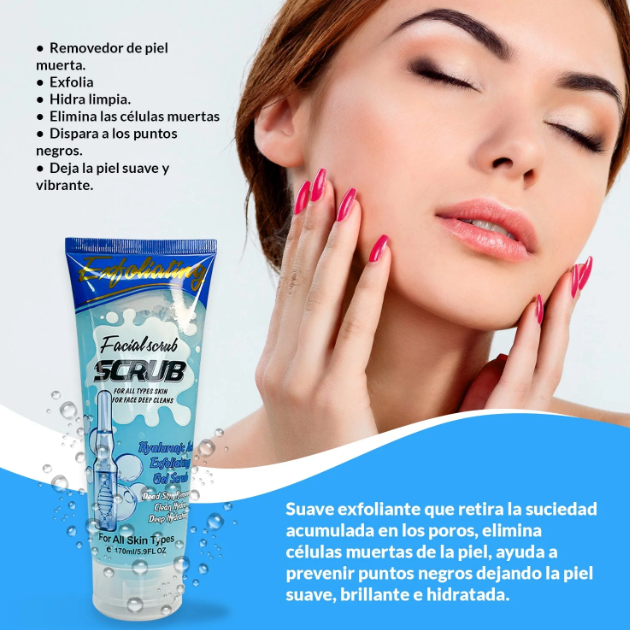 Acido hialurónico Peeling exfoliante