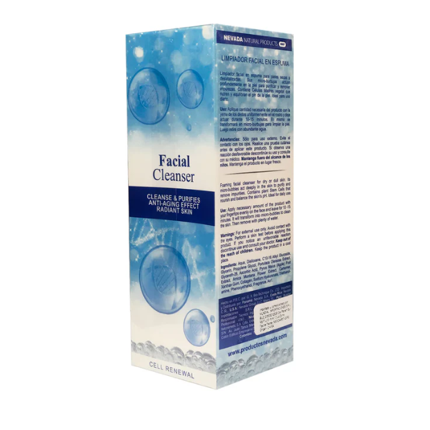 Limpiador Facial en Espuma Celulas Madre