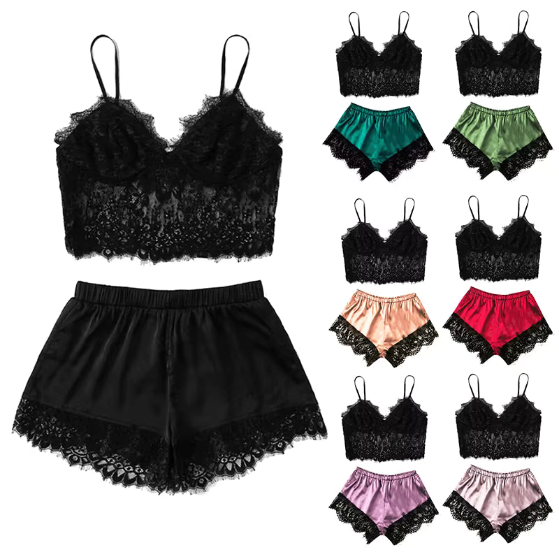 Juego de ropa de dormir para mujer