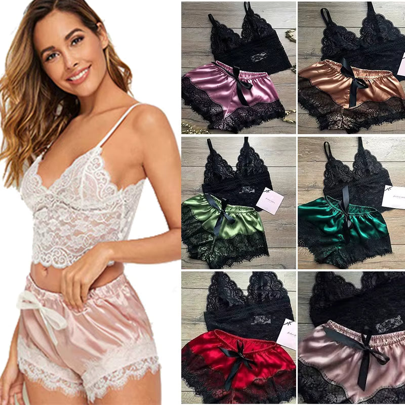 Juego de ropa de dormir para mujer