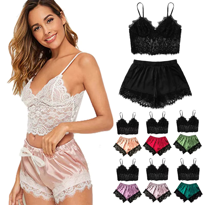 Juego de ropa de dormir para mujer